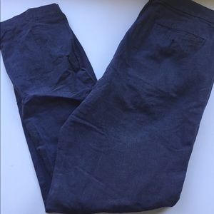 Banana republic linen pants 33x32 blue